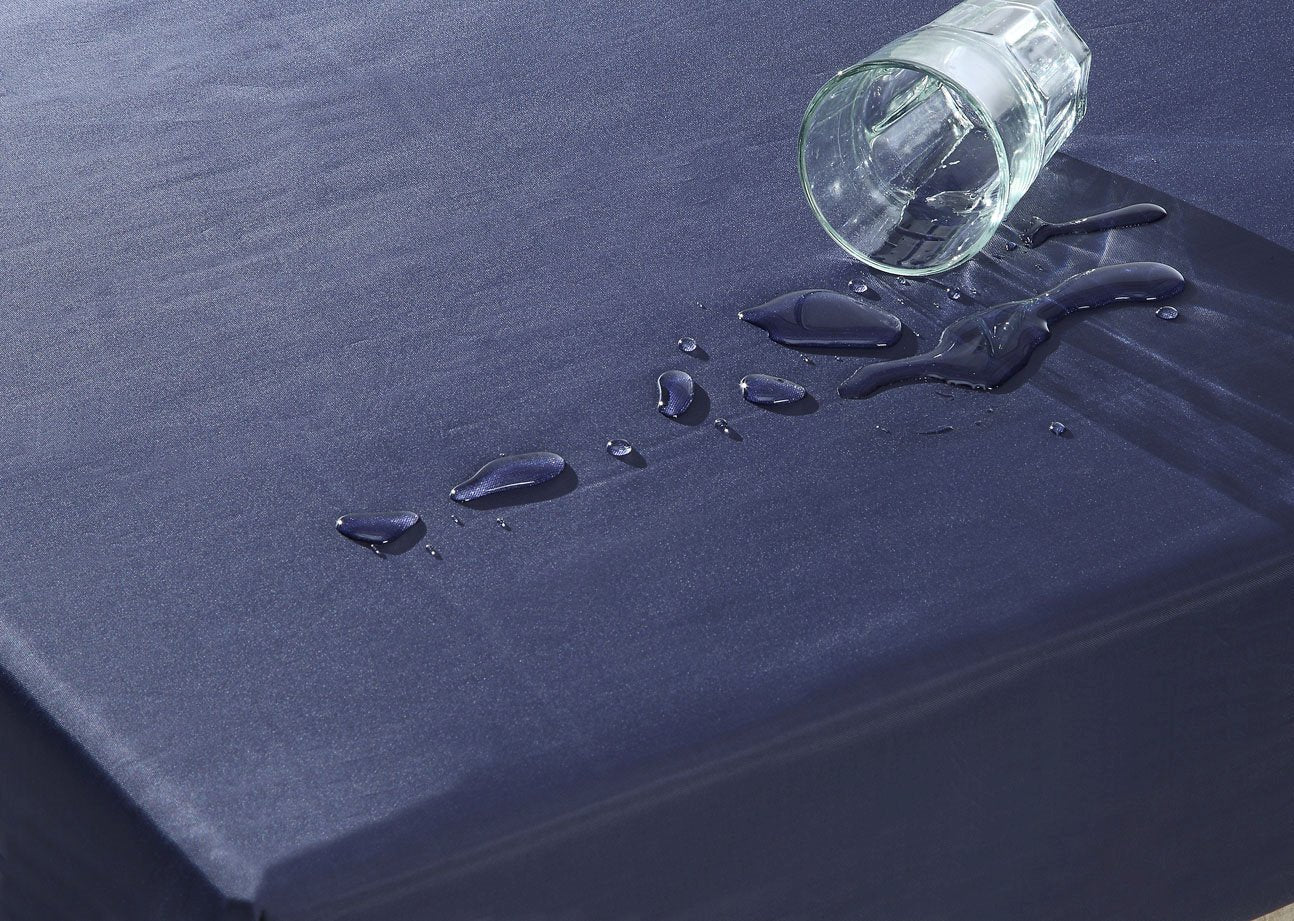 6" Navy Blue Full Foam Mattress Covered in a Stylish Waterproof  Fabric