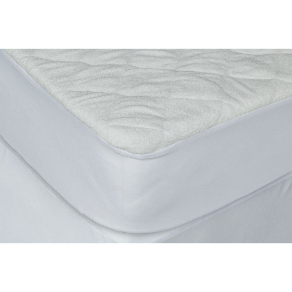 Ultra Soft and Extremely Absorbent Waterproof Fitted Quilted Natural Bamboo Fiber Fabric Baby Cover Crib Mattress Protector Pad Liner 5"