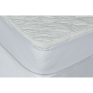 Ultra Soft and Extremely Absorbent Waterproof Fitted Quilted Natural Bamboo Fiber Fabric Baby Cover Crib Mattress Protector Pad Liner 5"
