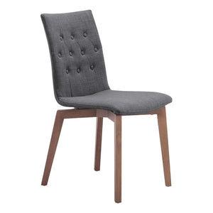 18" X 21.3" X 35.4" 2 Pcs Graphite Dining Chair