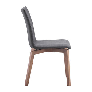 18" X 21.3" X 35.4" 2 Pcs Graphite Dining Chair