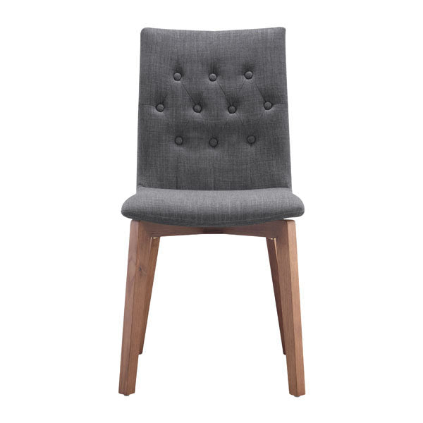 18" X 21.3" X 35.4" 2 Pcs Graphite Dining Chair