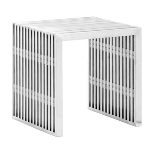 15.7" X 15.3" X 16.5" Single Brushed Bench
