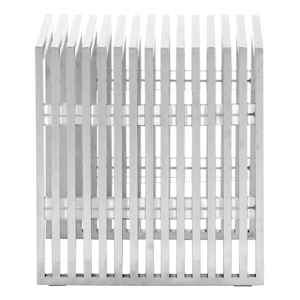 15.7" X 15.3" X 16.5" Single Brushed Bench