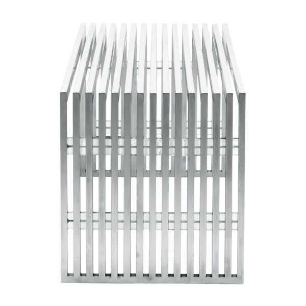 46.5"x15.3"x16.5" Stainless Steel Bench