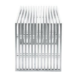 46.5"x15.3"x16.5" Stainless Steel Bench