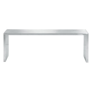 46.5"x15.3"x16.5" Stainless Steel Bench