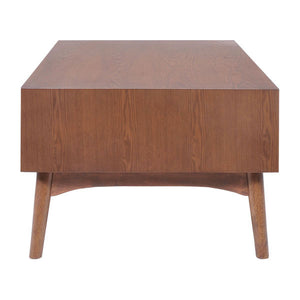47" X 23.6" X 15.9" Walnut Wood District Coffee Table