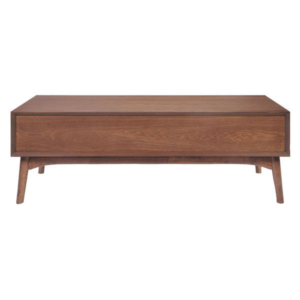 47" X 23.6" X 15.9" Walnut Wood District Coffee Table