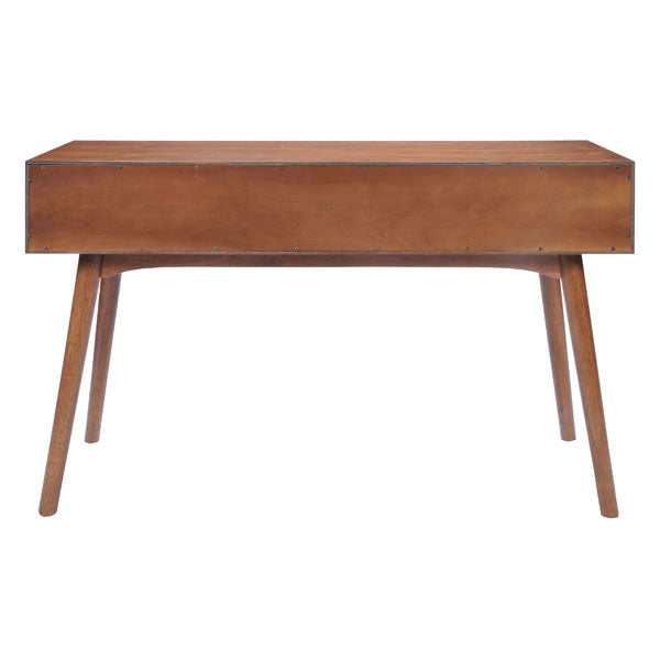 47" X 15.7" X 29.7" Walnut District Console Table