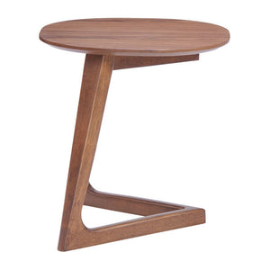13.8" X 13.8" X 18.5" Natural Teak Side Table