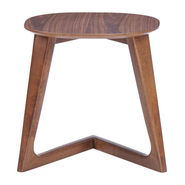 13.8" X 13.8" X 18.5" Natural Teak Side Table