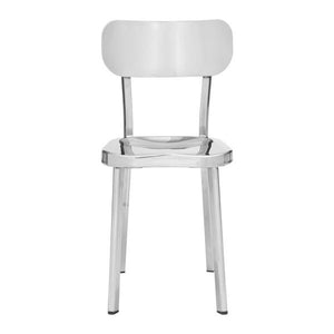 15.6" X 17.3" X 30.9" 2 Pcs Stainless Steel Chair