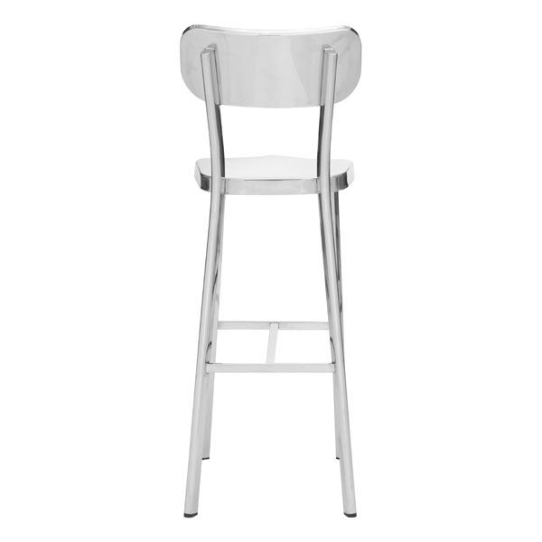Bar Chair Stainless Steel - Polished Stainless Steel