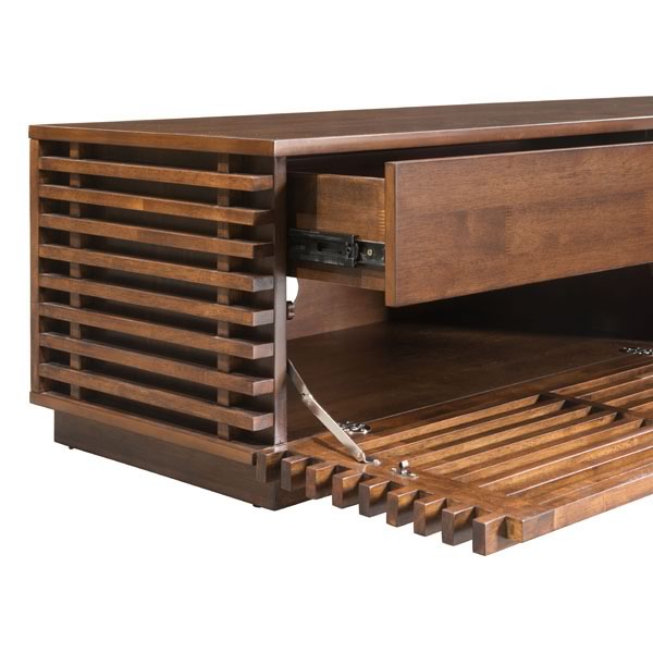 70.9" X 17.8" X 16.2" Wide Solid Fir Tv Stand