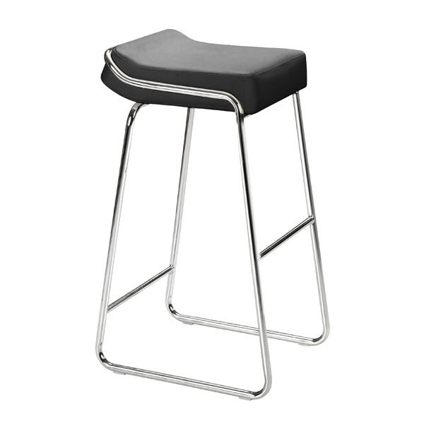 16" X 19" X 33" 2 Pcs Black Leatherette Barstool