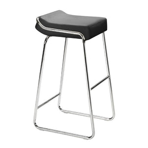 16" X 19" X 33" 2 Pcs Black Leatherette Barstool