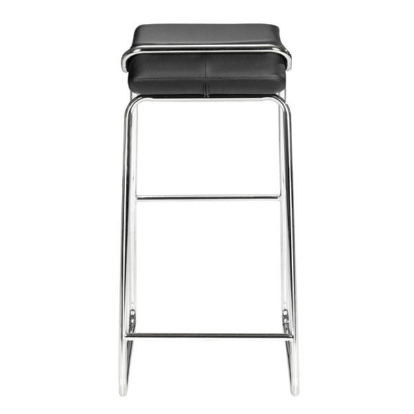 16" X 19" X 33" 2 Pcs Black Leatherette Barstool