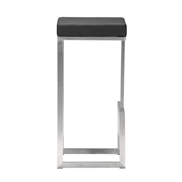 14" X 14" X 30" 2 Pcs Black Leatherette Barstool