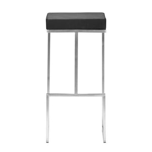 14" X 14" X 30" 2 Pcs Black Leatherette Barstool