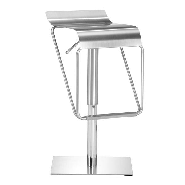 16.5" X 16.5" X 32" Stainless Steel Barstool