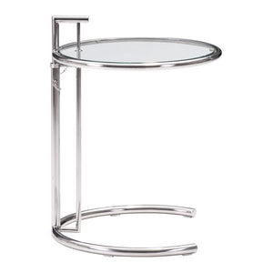 19" X 19" X 20.5" Clear Glass Table