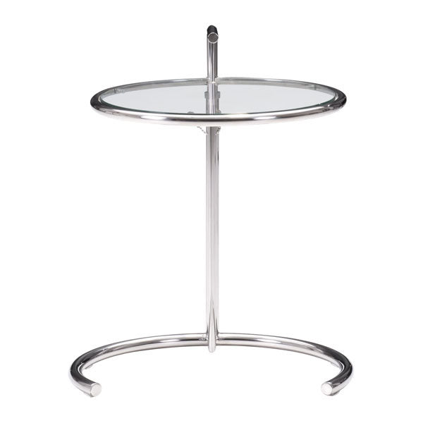 19" X 19" X 20.5" Clear Glass Table