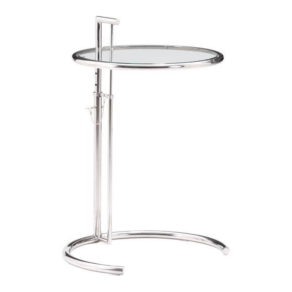 19" X 19" X 20.5" Clear Glass Table