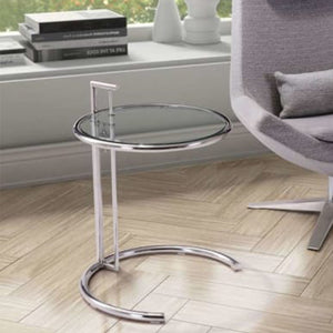 19" X 19" X 20.5" Clear Glass Table
