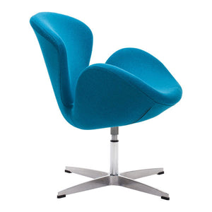 28" X 26.8" X 30" Blue Island Arm Chair