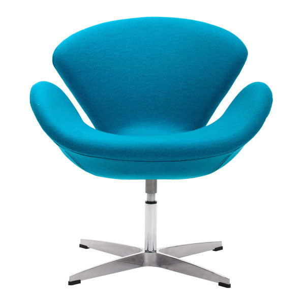 28" X 26.8" X 30" Blue Island Arm Chair