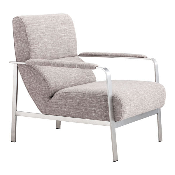 26" X 31.5" X 33.5" Wheat Polyblend Arm Chair