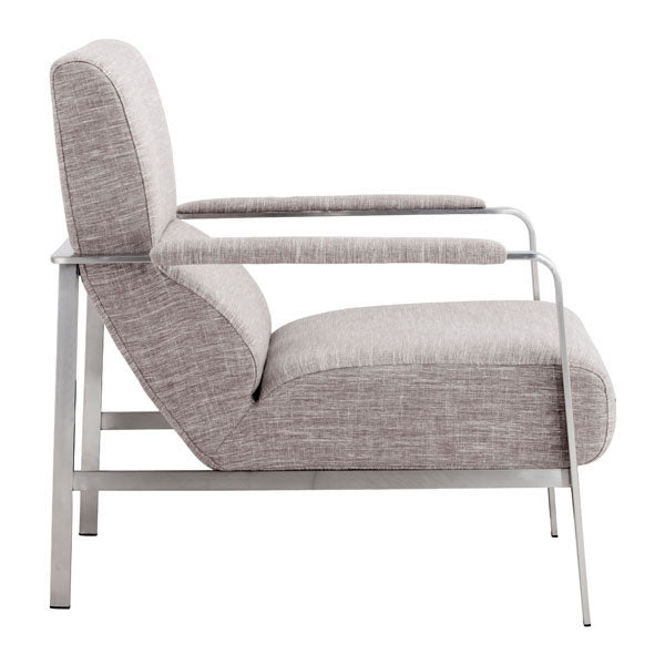 26" X 31.5" X 33.5" Wheat Polyblend Arm Chair