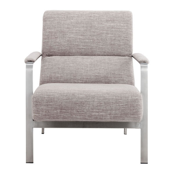 26" X 31.5" X 33.5" Wheat Polyblend Arm Chair