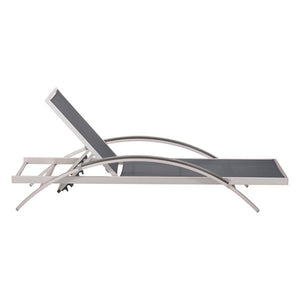 29.9" X 75.6" X 36" Faux Chaise Lounge