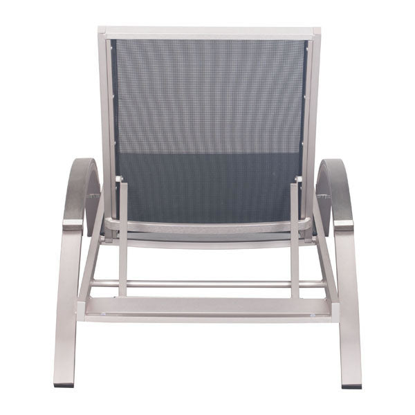 29.9" X 75.6" X 36" Faux Chaise Lounge