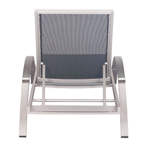 29.9" X 75.6" X 36" Faux Chaise Lounge