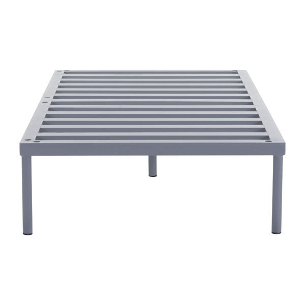 63" X 31.5" X 11" Double Gray Powder Coated Aluminum Beach Base