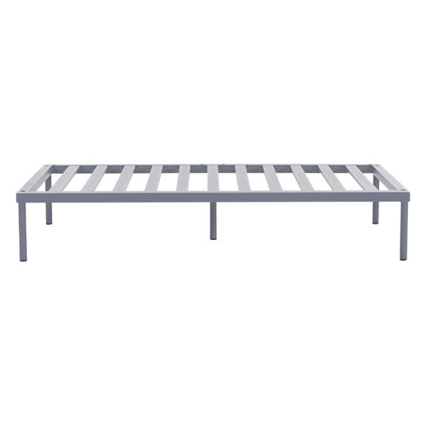 63" X 31.5" X 11" Double Gray Powder Coated Aluminum Beach Base