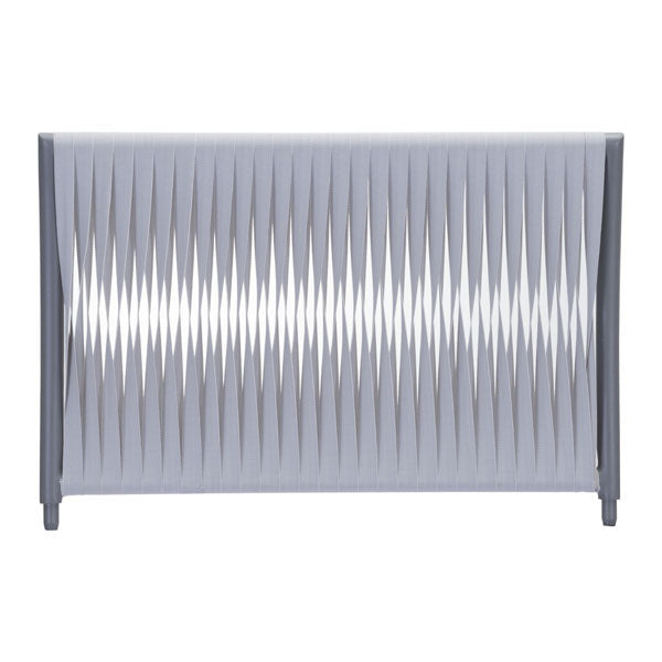 28.7" X 2" X 19.5" Gray Mesh Beach Arm Side/Backrest