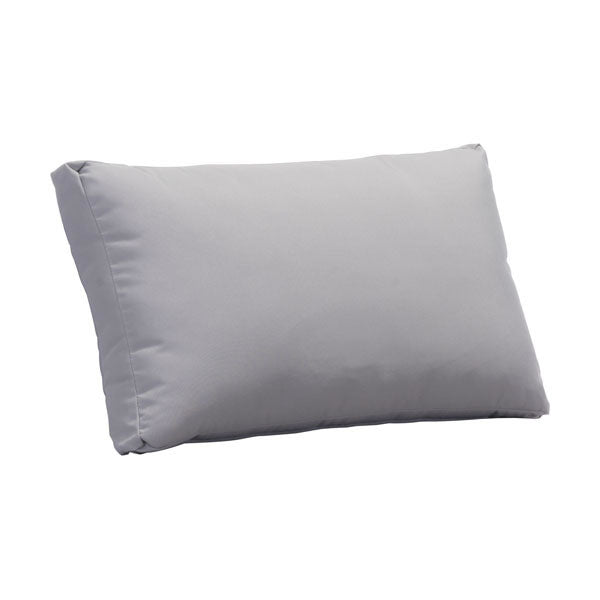30.3" X 9" X 17.7" Light Gray Cushion Beach Back
