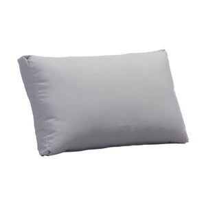 30.3" X 9" X 17.7" Light Gray Cushion Beach Back
