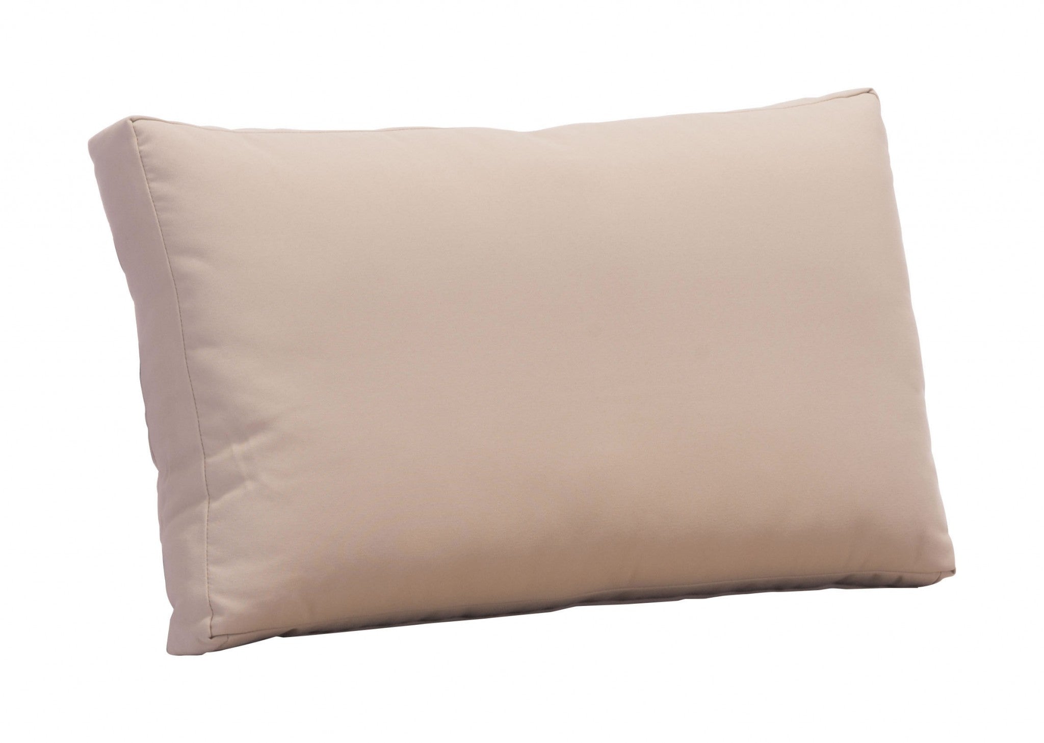 30.3" x 3" x 17.7" Taupe, Sunproof Fabric, Foam, Beach Back Cushion