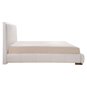83.9" X 88.6" X 43.3" King White Bed