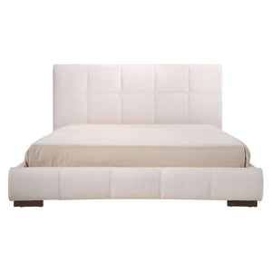 83.9" X 88.6" X 43.3" King White Bed