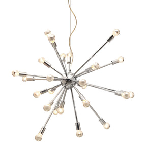 39.3" x 39.3" x 34" Chrome, Ceiling Lamp