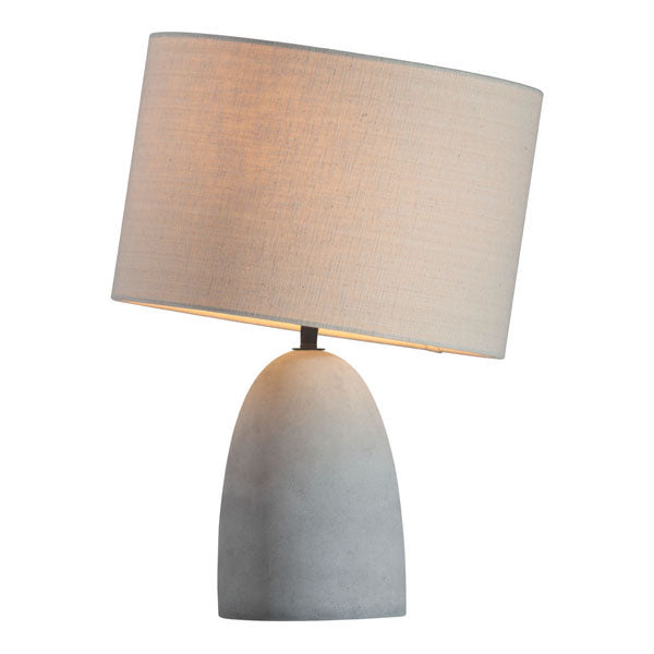 12" X 12" 22" White And Black Melrose Table Lamp