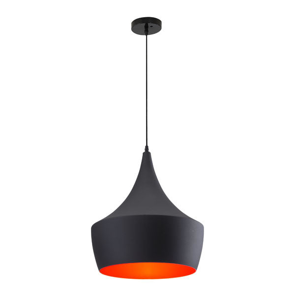 15.7" X 15.7" X 17.3" Aluminum Metal Ceiling Lamp