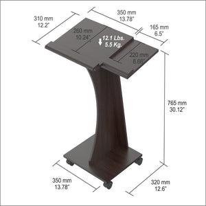 Mobile Laptop Cart   Rolling Desk