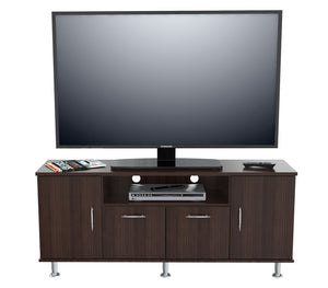 24" Modern Espresso Melamine and Engineered Wood TV Stand